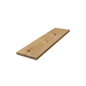 Grenen licht rustiek mes en groef 2,7 cm dik (kopmaat 27 x 250 mm)