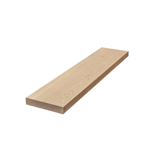 Essenplank weinig noesten 4 cm dik (kopmaat 40 x 260 mm)