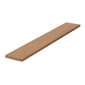 Kwartiers gezaagde eikenplank 2 cm dik (kopmaat 20 x 100 mm)