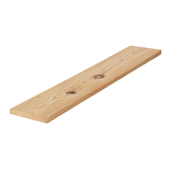 Grenenplank licht rustiek 2 cm dik (kopmaat 20 x 140 mm) - Afbeelding 2