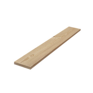 Grenenplank weinig noesten 2 cm dik (kopmaat 20 x 140 mm)