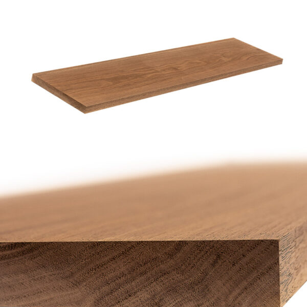 Amerikaans noten weinig noesten 2 cm dik (kopmaat 20 x 200 mm) - Afbeelding 4