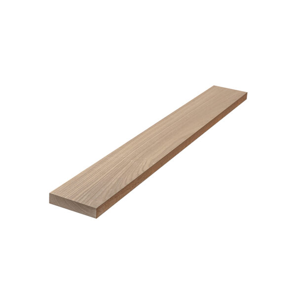 Rood eiken plank weinig noesten 2,8 cm dik (kopmaat 28 x 130 mm) - Afbeelding 2