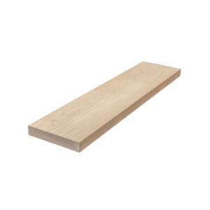 Essenplank weinig noesten 4 cm dik (kopmaat 40 x 260 mm)