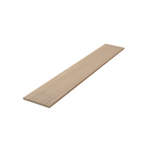 Kwartiers gezaagde eikenplank 1 cm dik (kopmaat 10 x 150 mm)